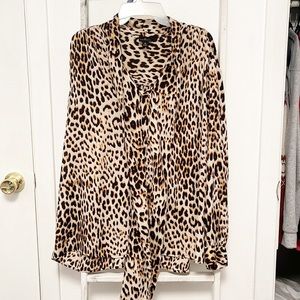 Cheetah blouse